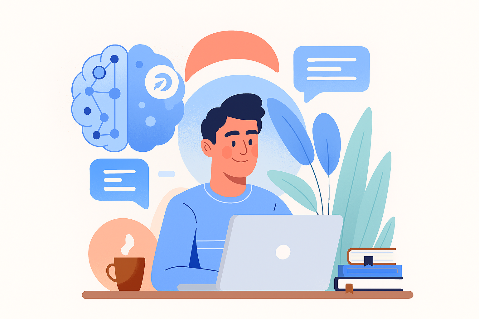AI branding expert illustration