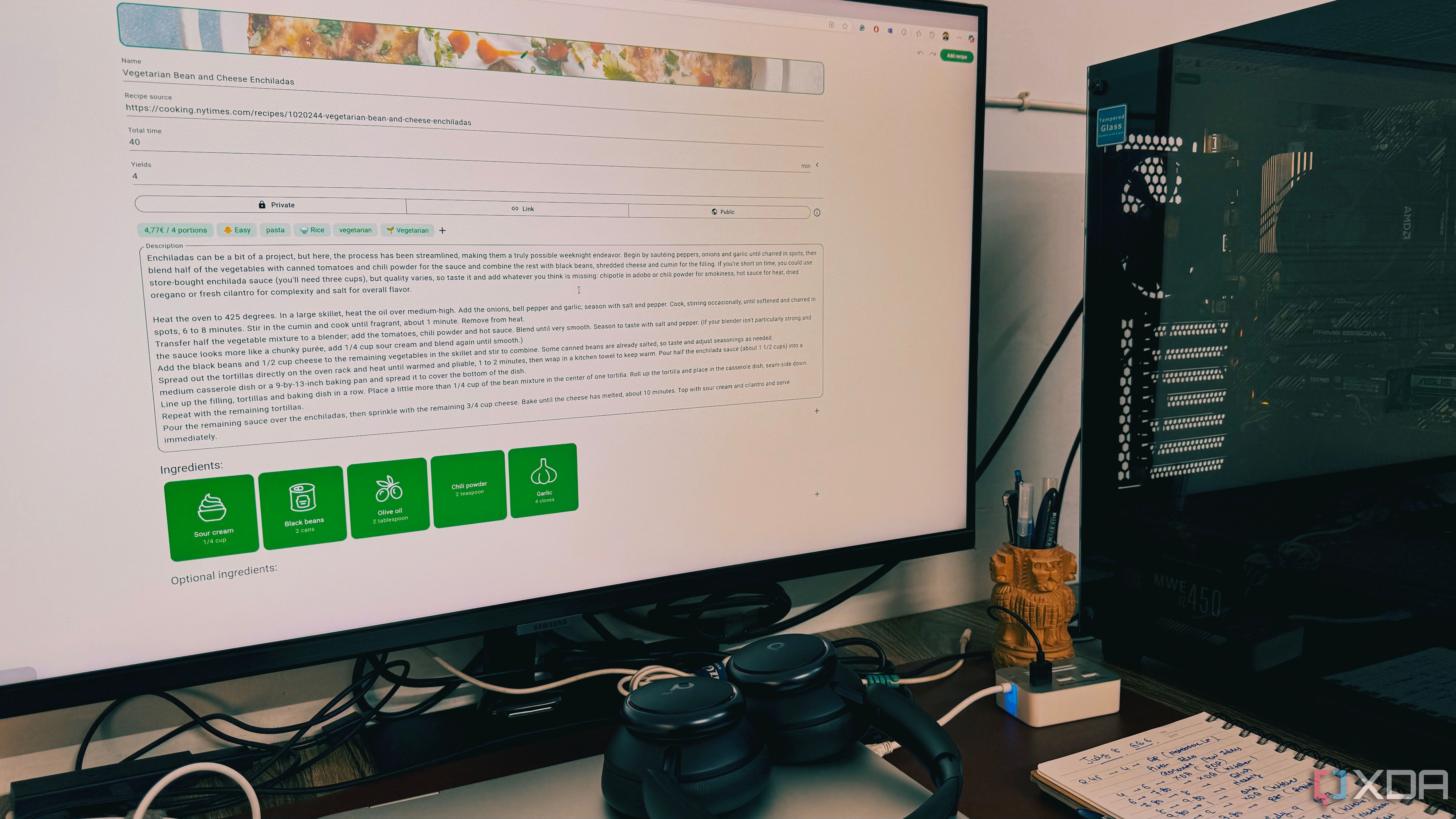 Open-source kitchen management dashboard