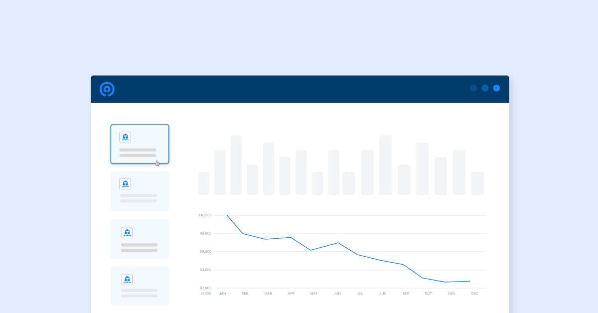 Maritime shipment dashboard