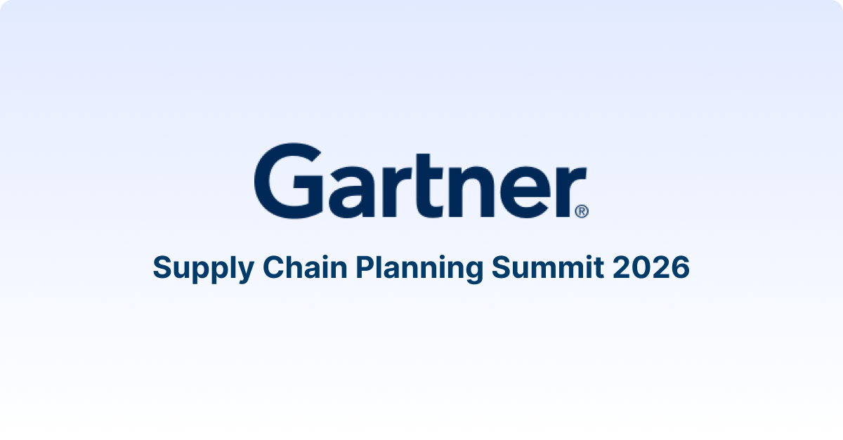 Meet Intelligent Audit at Gartner Supply Chain Planning Summit 2026