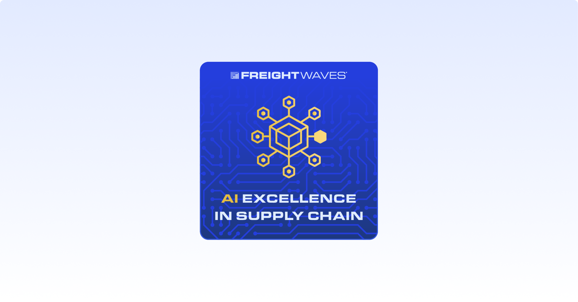 Intelligent Audit Wins FreightWaves AI Excellence Awards