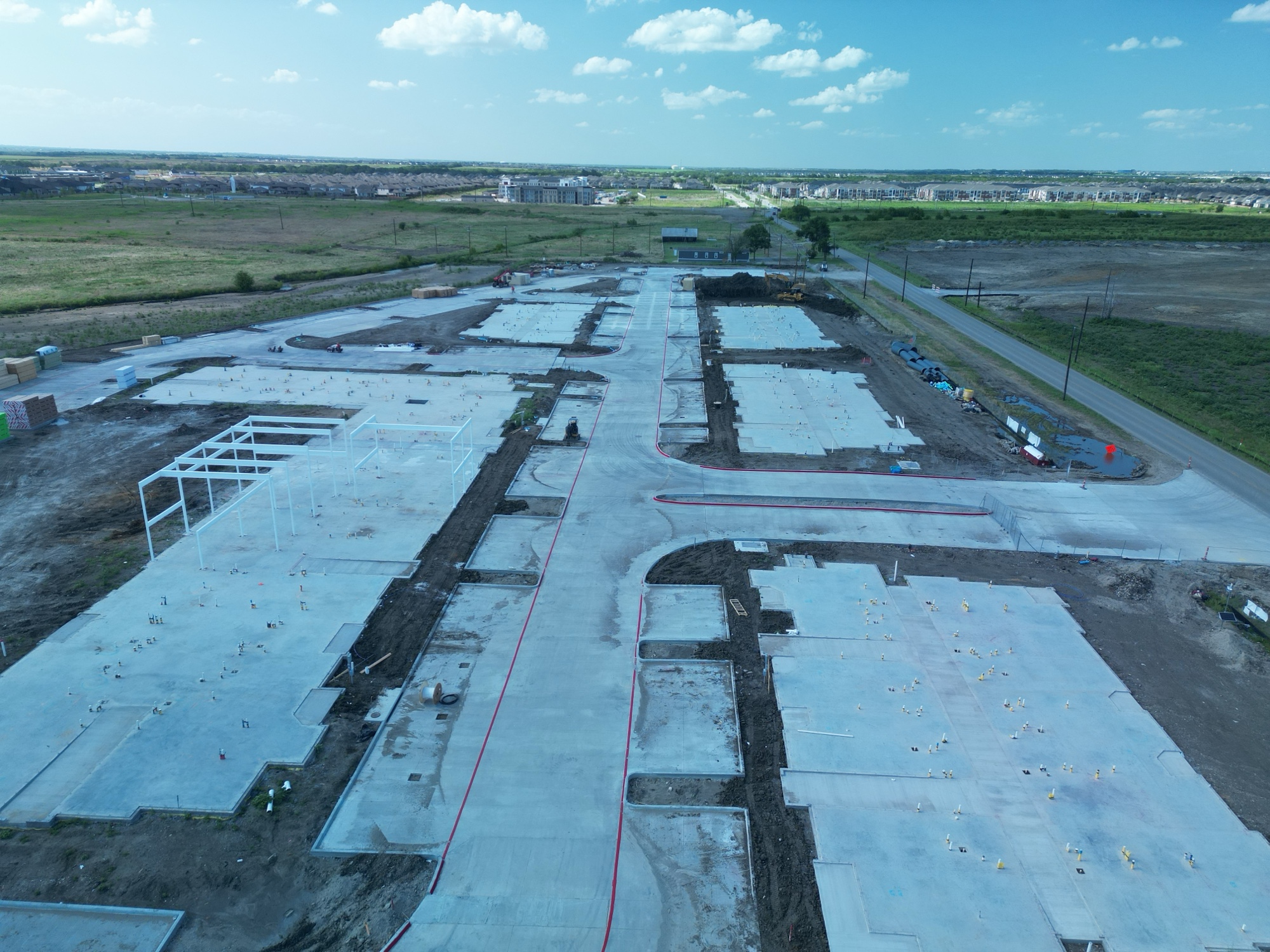 146,000+ SF of paving at Merritt Crossing