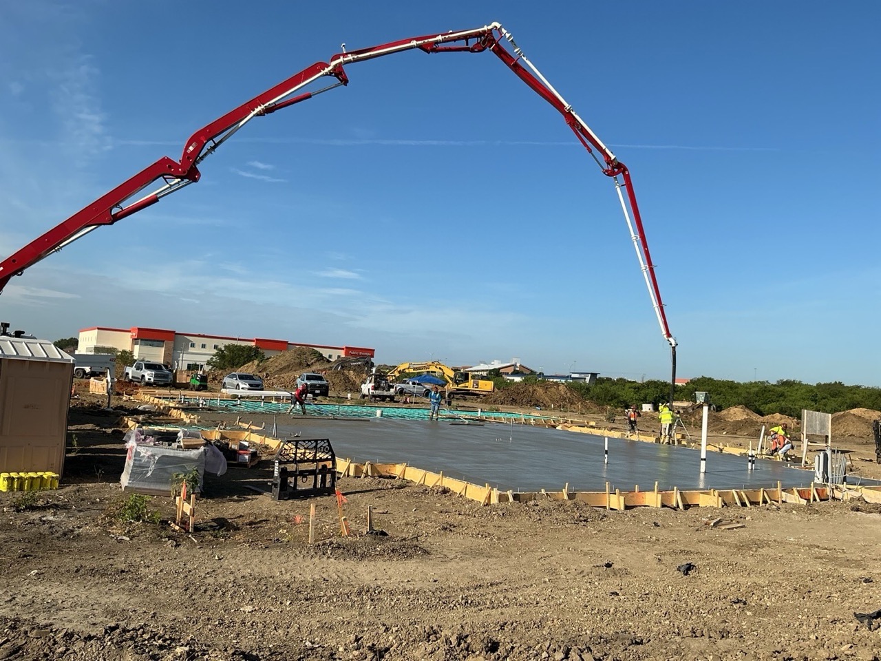168,000+ SF of on-site paving in Fort Worth
