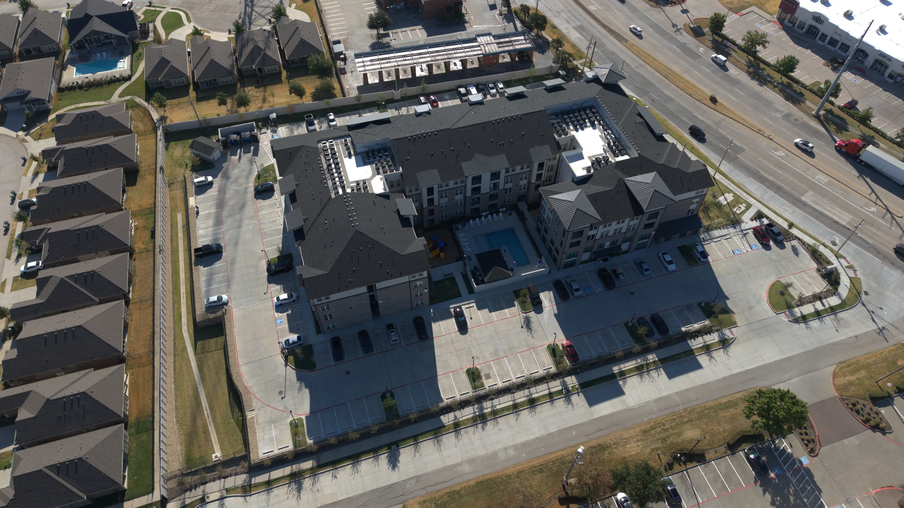 Palladium at Round Grove multifamily construction