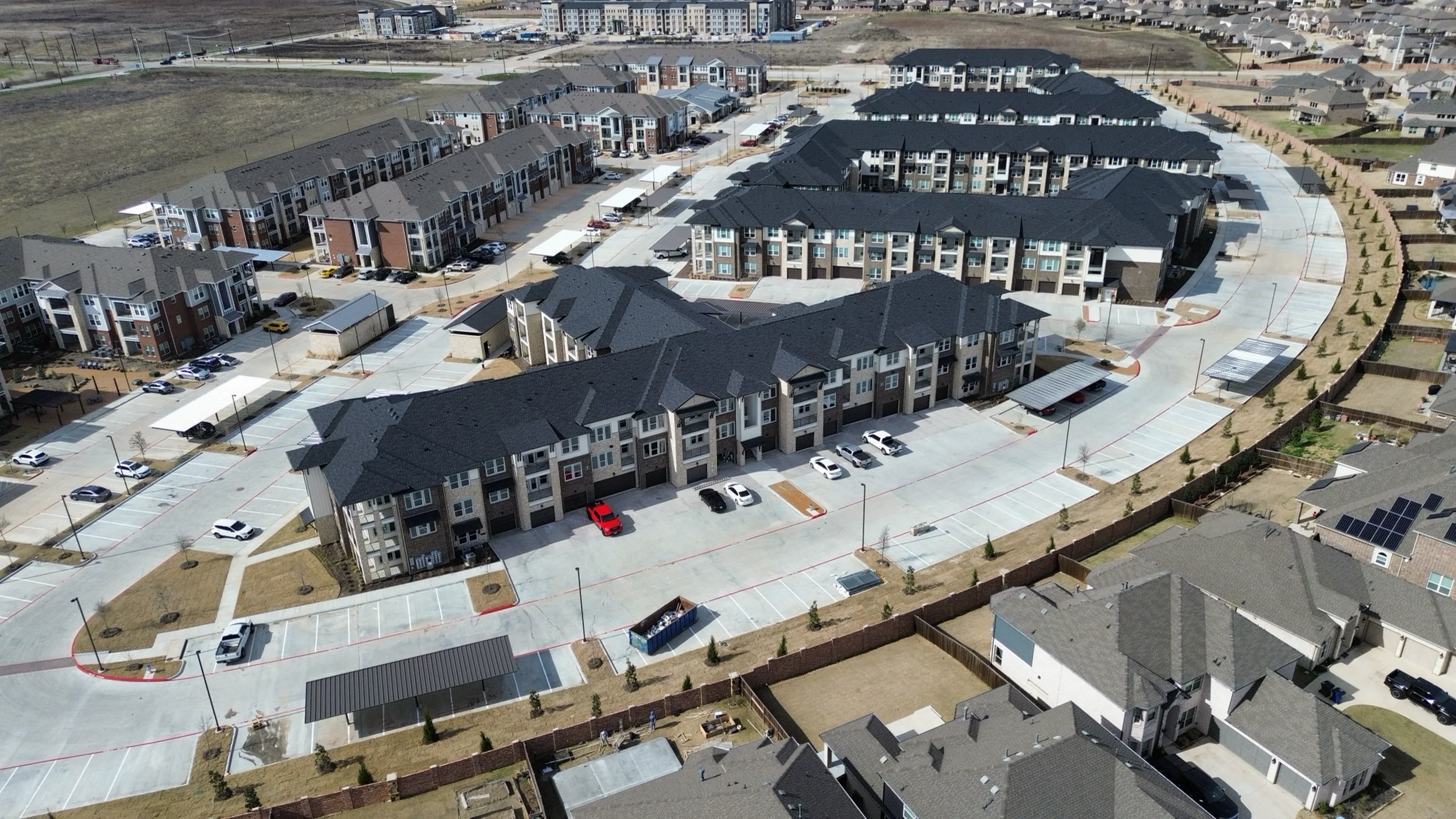 Royalton at Celina concrete construction