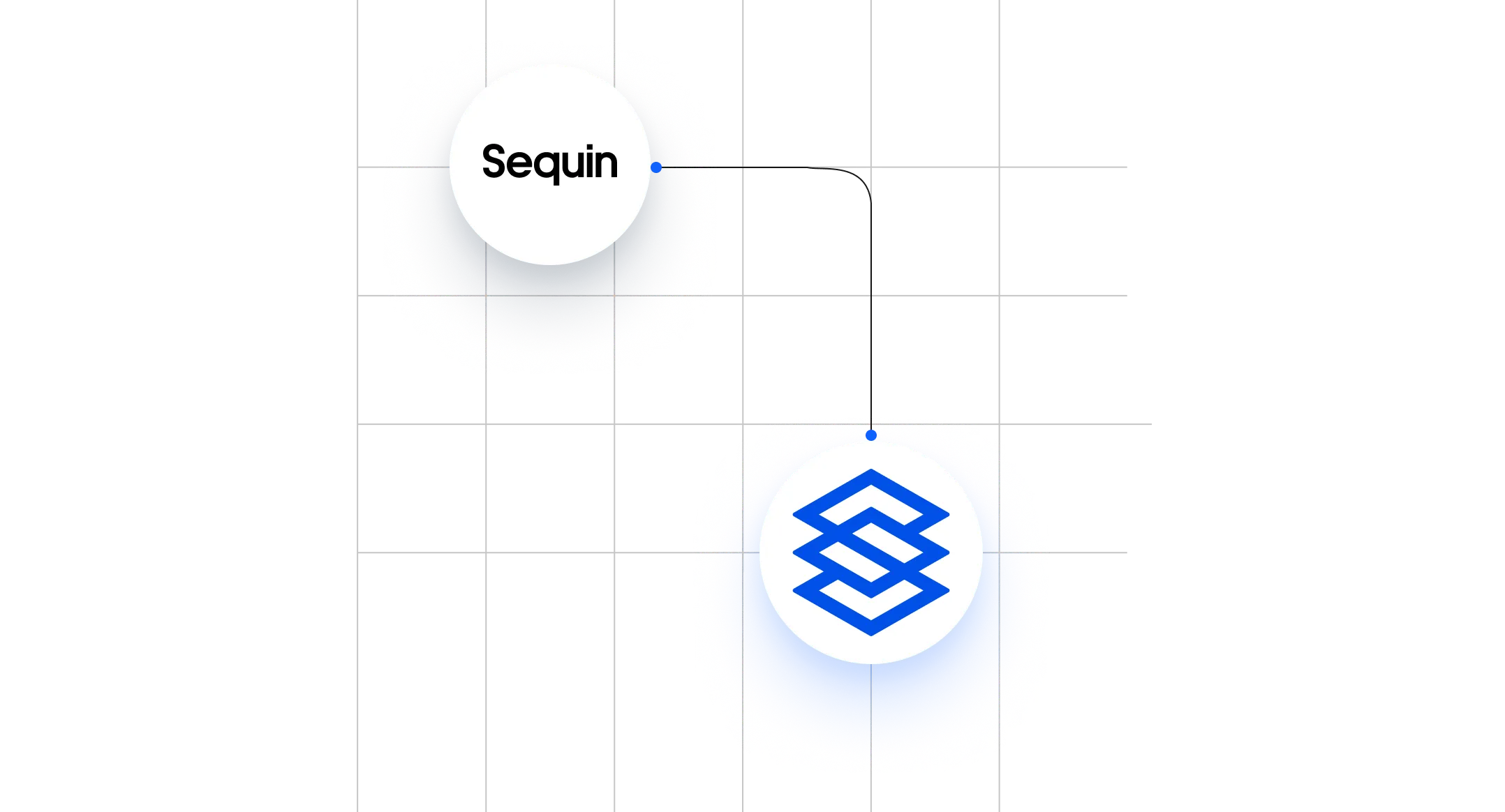 Image of Sequin and Stacksync logos