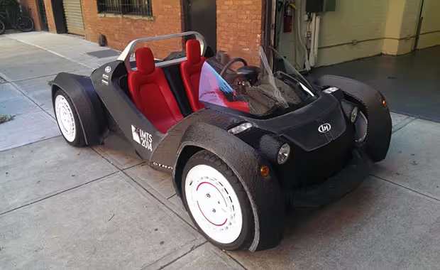 3D yazıcı ile üretilen ilk araba!