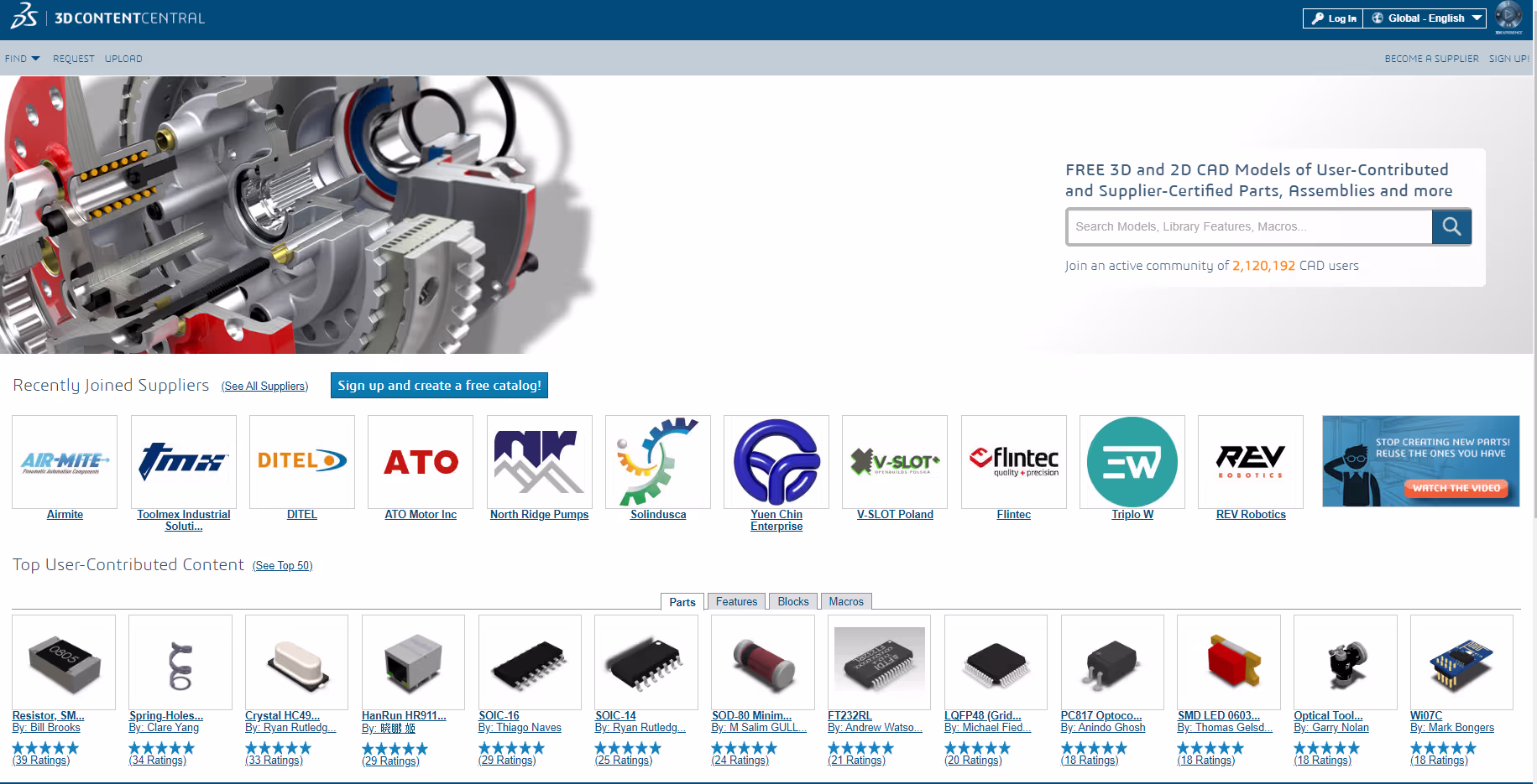Ücretsiz CAD Dosya İndirmeleri için Web Siteleri - 1