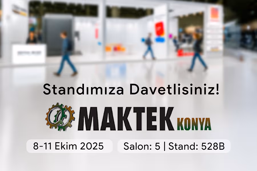 MAKTEK Konya Fuarındayız!