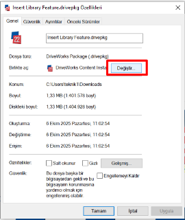 DriveWorks Drivepkg Açılmıyor Sorunu Nasıl Giderilir