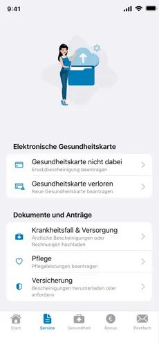 Foto der IKK App