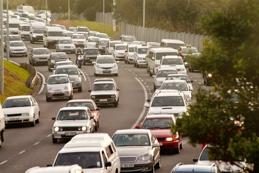 Heavy Traffic Congestion