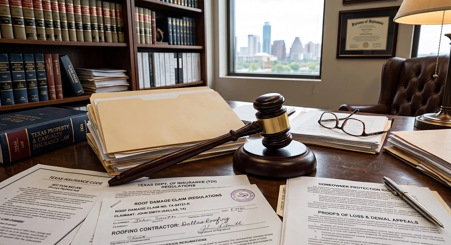 Insurance Laws That Protect Texas Homeowners After Roof Damage