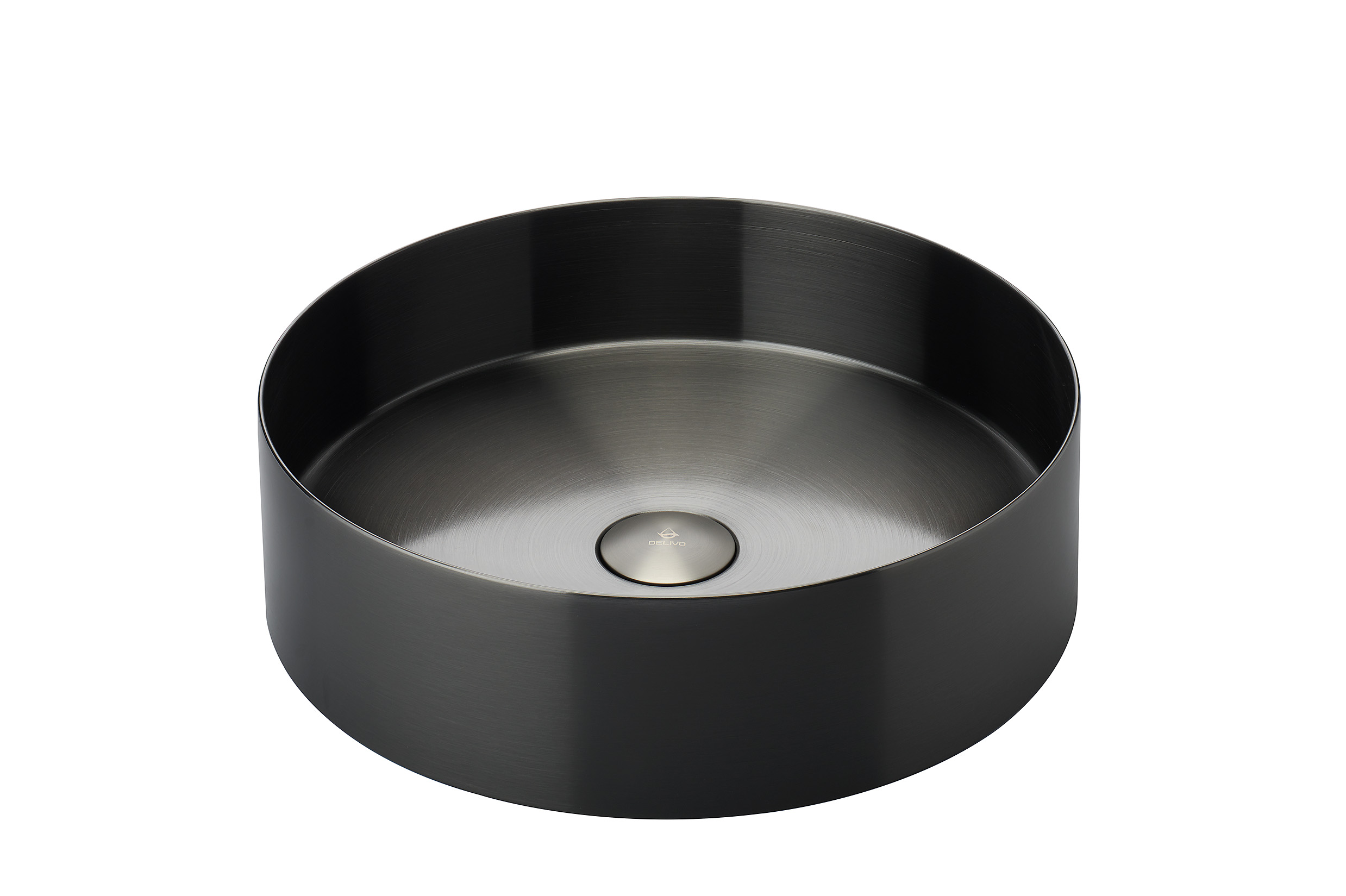 Opbouw waskom gun metal