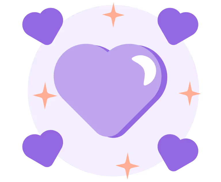 Care Illustration - ElderlyCare X Webflow Template