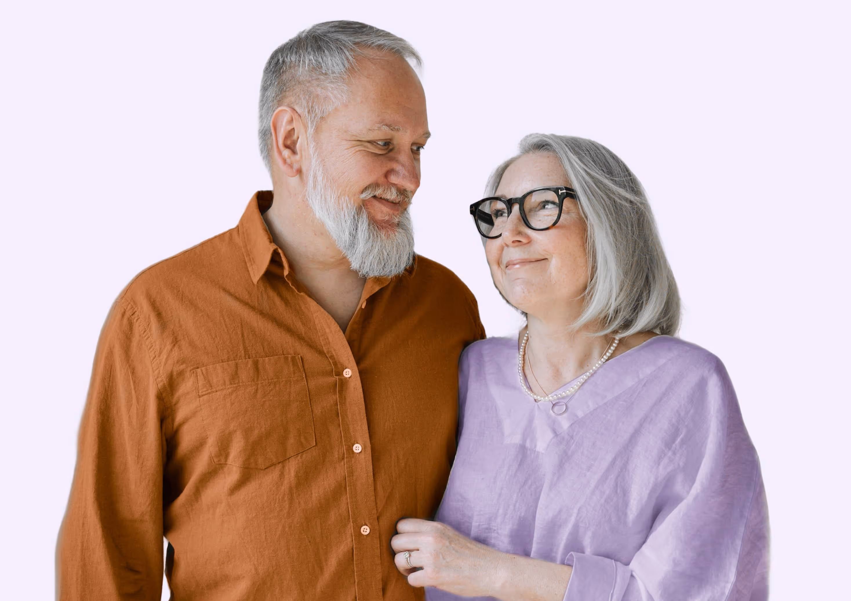 Get Started Seniors Couple Image Large - ElderlyCare X Webflow Template