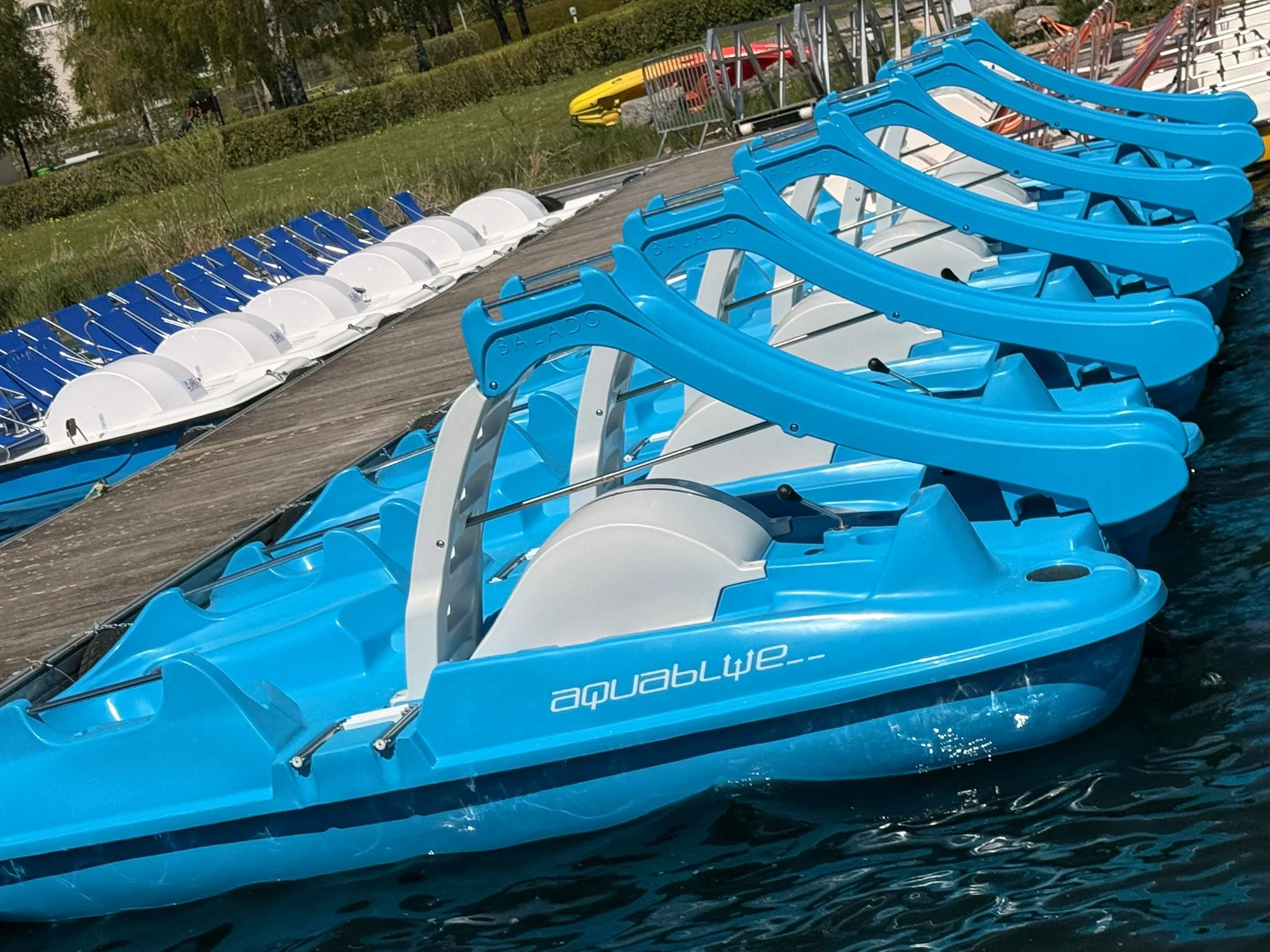 pedalo toboggan