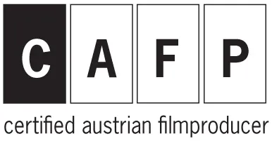 CAFP-Logo: besagt das wir zu den certified Austrian Filmproducer zählen
