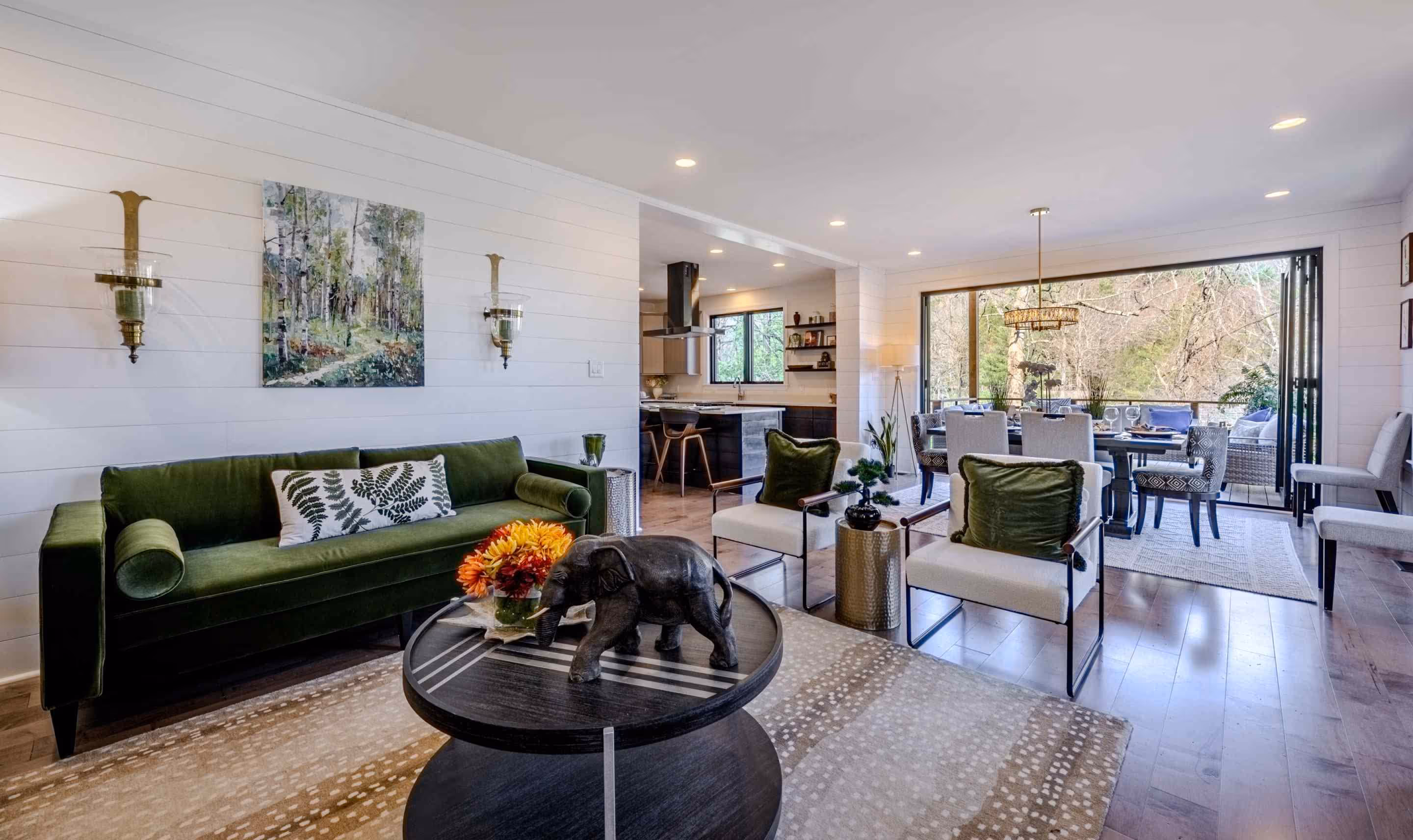 modern stylish living room