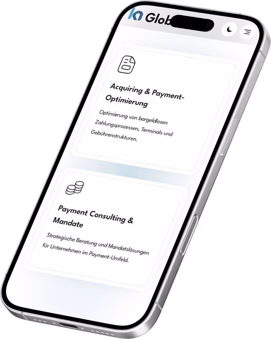 Fink + Weber AG Handy Mockup