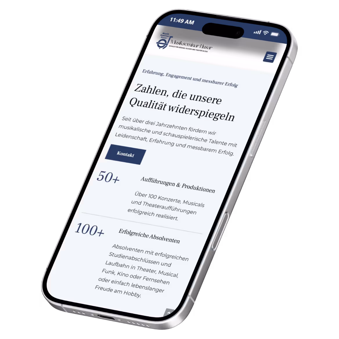 Fink + Weber AG Handy Mockup