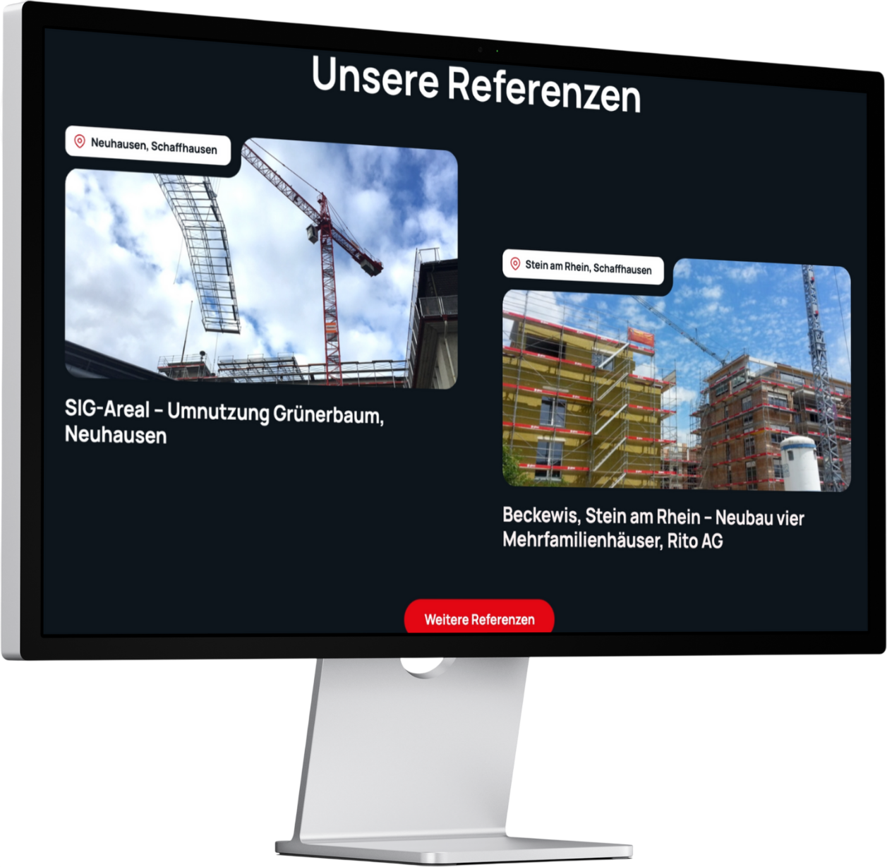 Fink + Weber PC Mockup