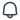 Notification bell icon with small sound waves indicating an alert.