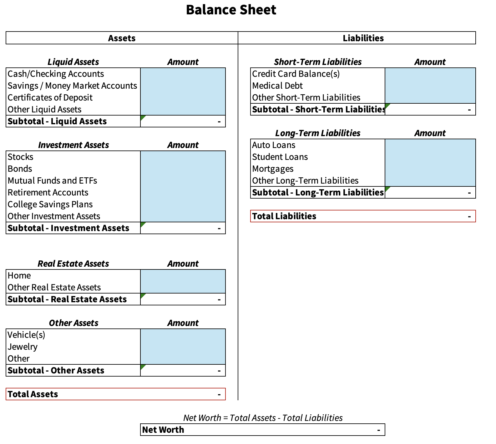 A balance sheet with text and numbersAI-generated content may be incorrect.