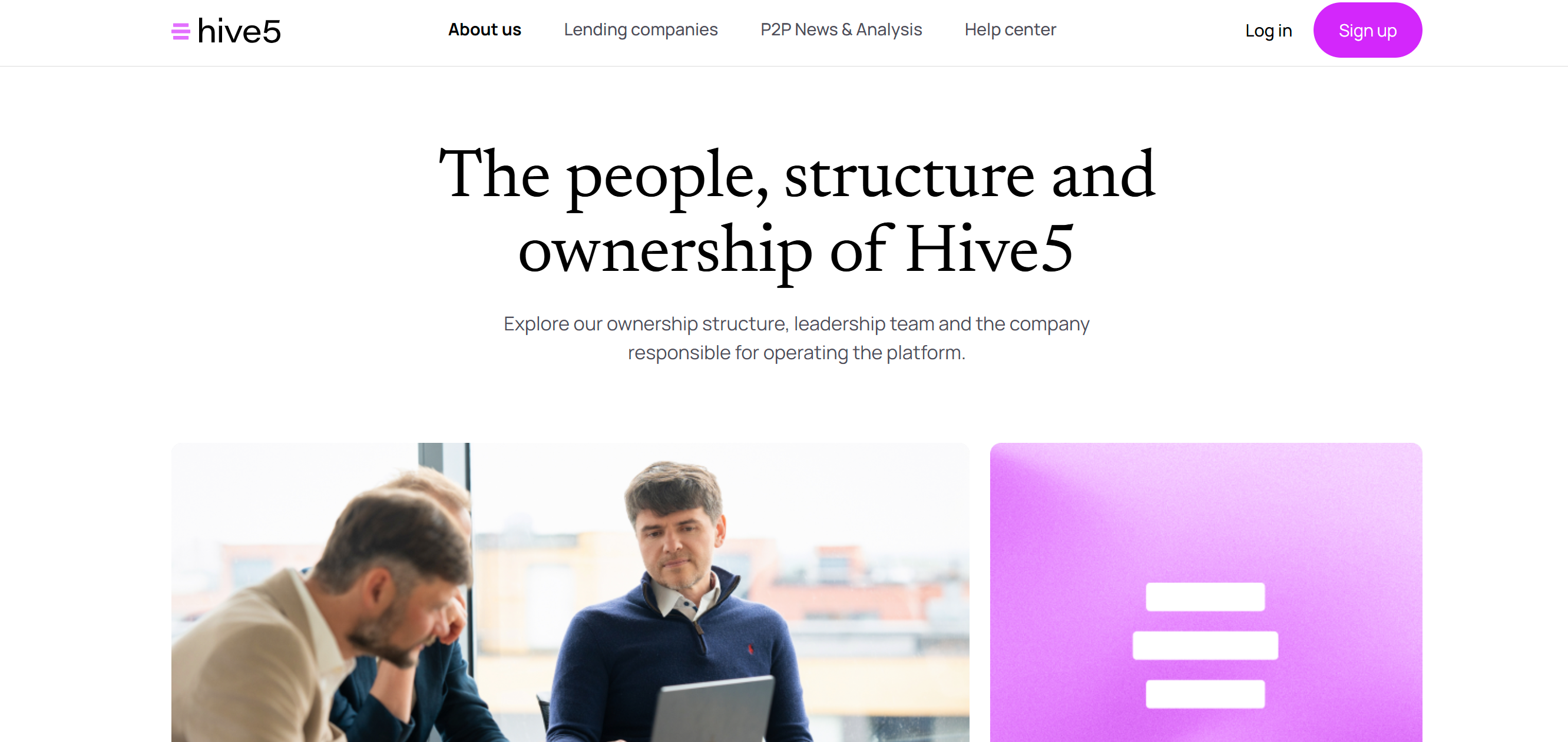 Dados financeiros da Hive finance UAB no Rekvizitai com capitais próprios negativos em todos os anos
