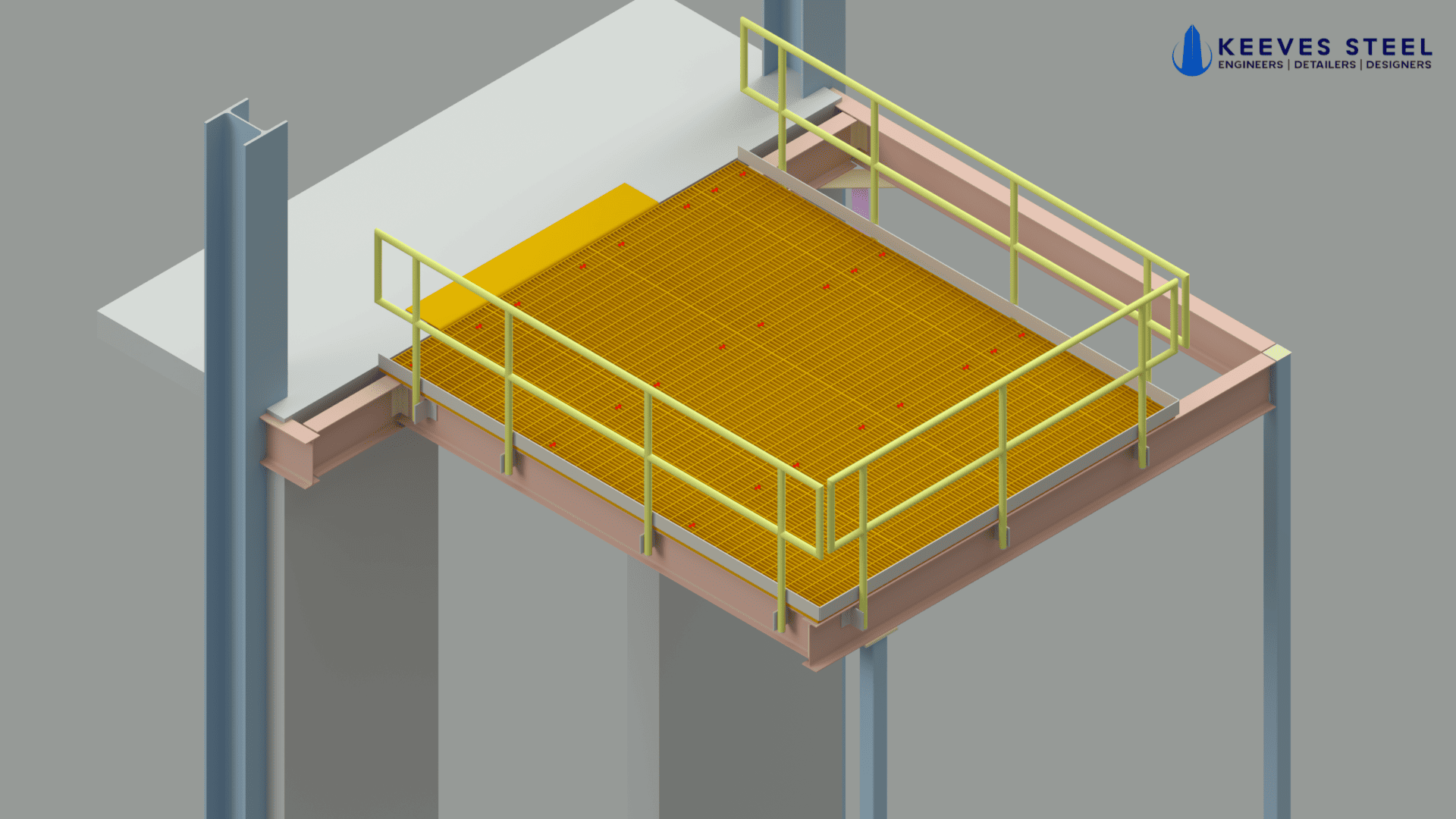 Side view of The Hamptons at night