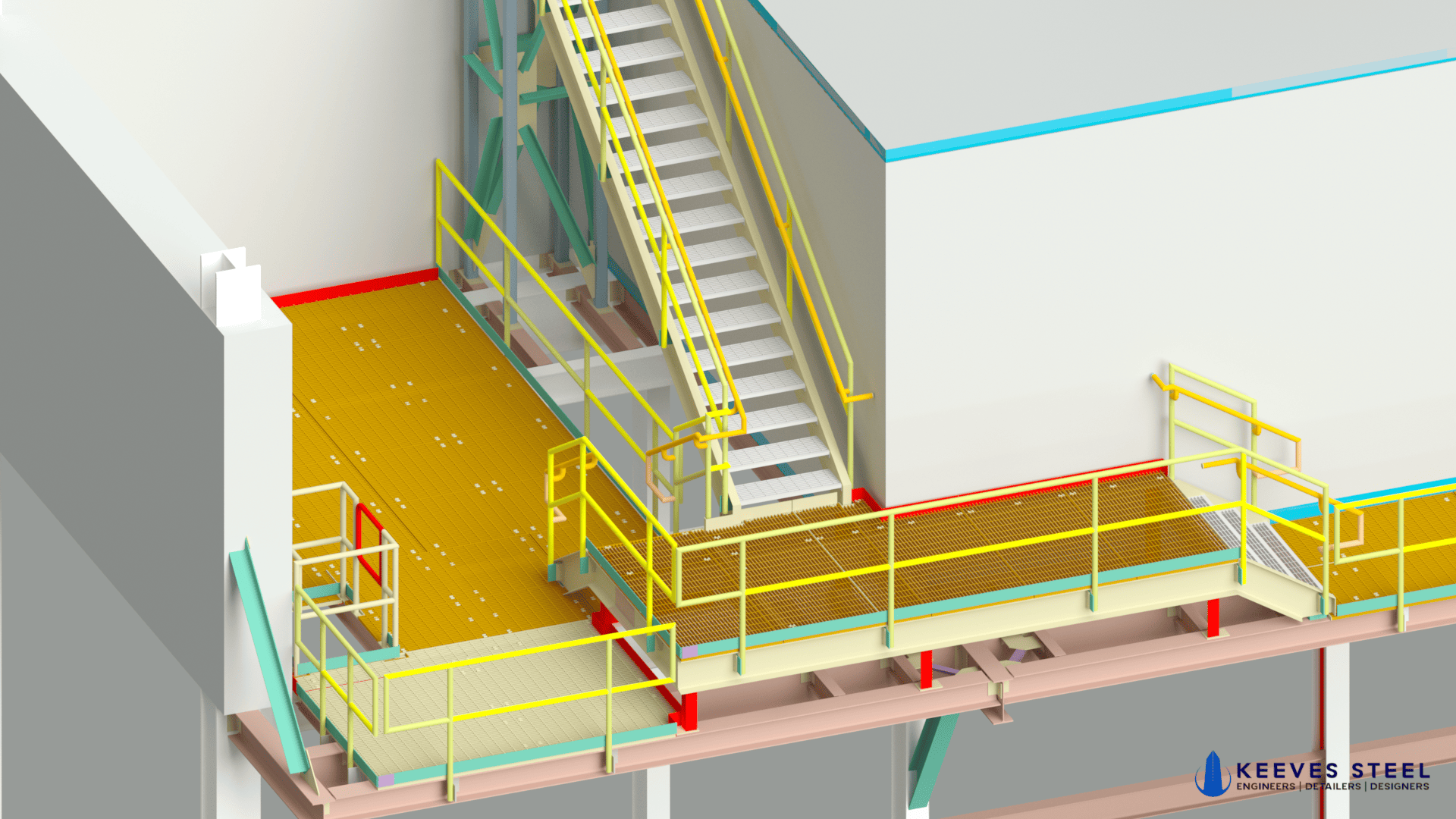 Side view of The Hamptons at night