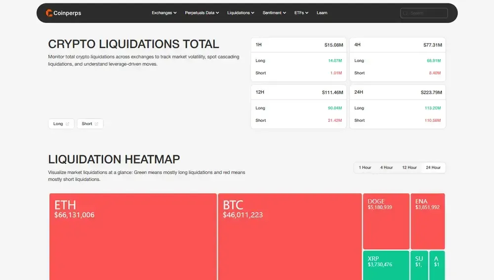 Coinperps Liquidations
