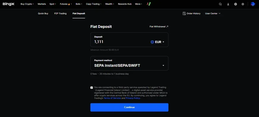 Countries and Currencies Supported by BingX