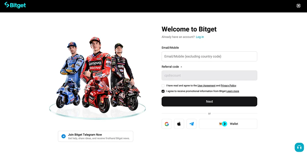 Use the Bitget Referral Code (Step-by-Step)