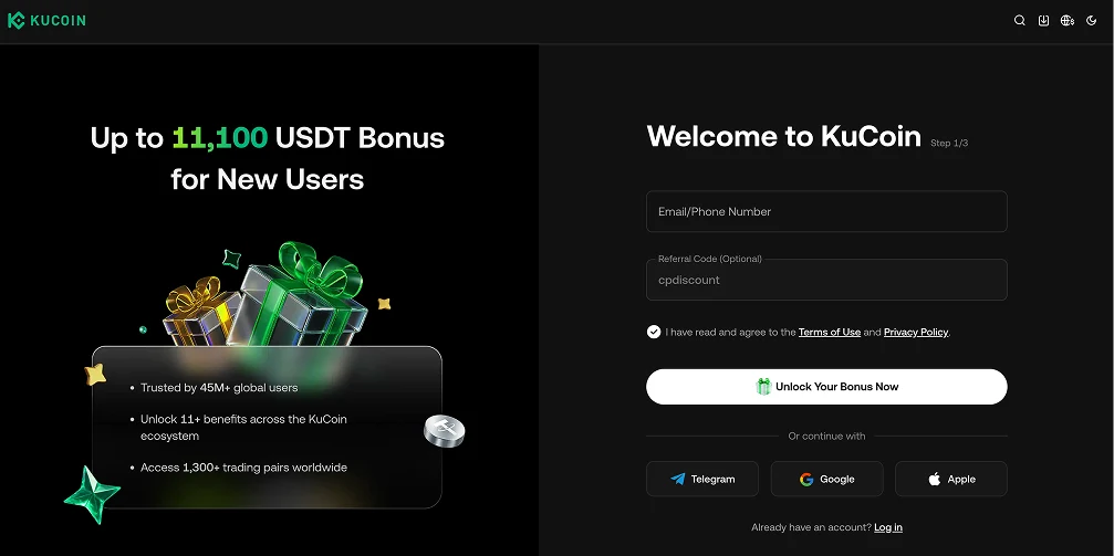 Use the KuCoin Referral Code