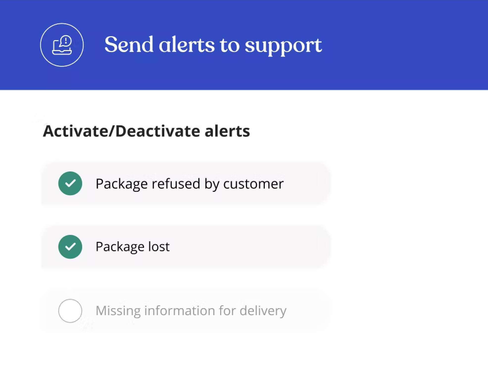 Order Tracking Example