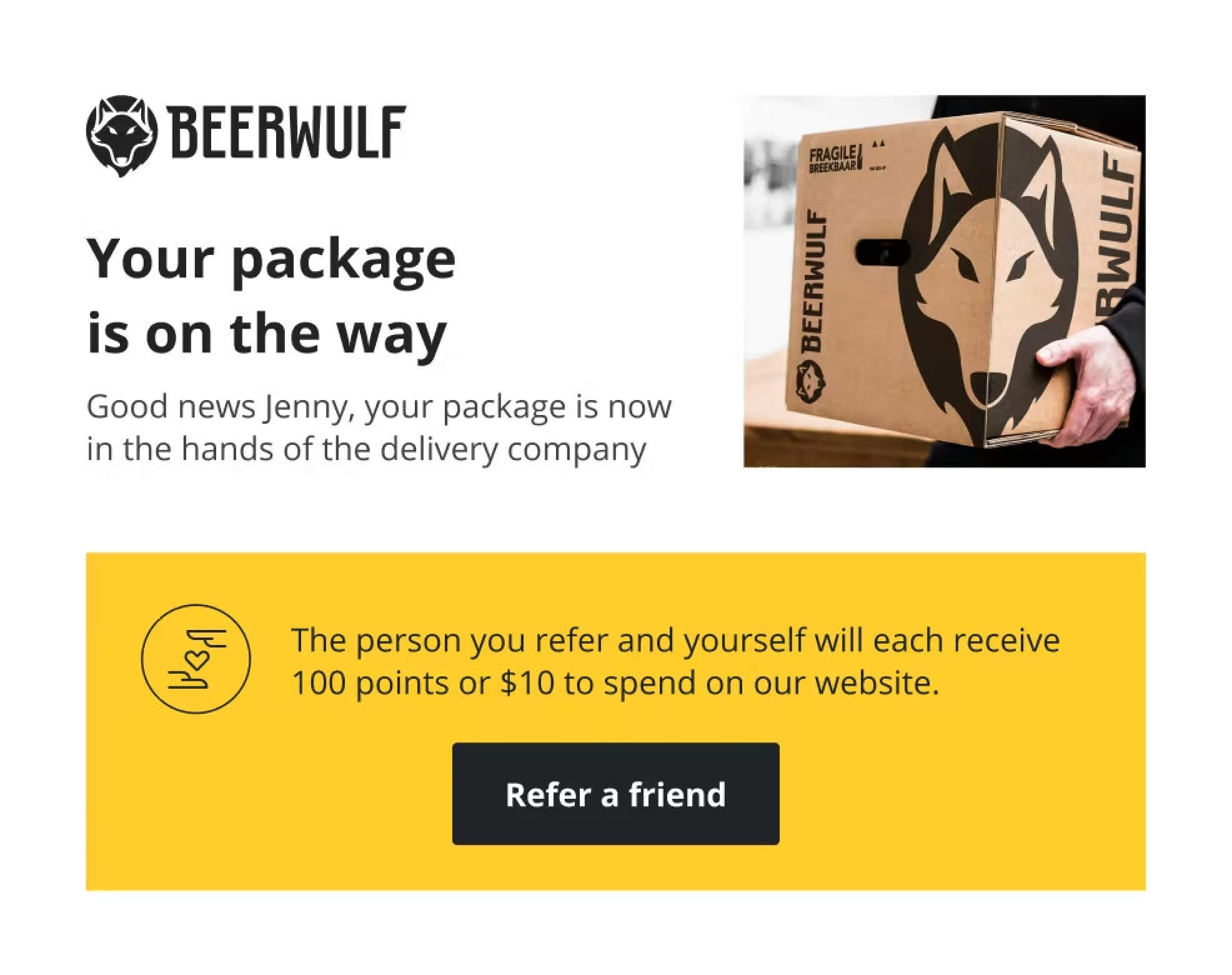 Package Trackibg Notification