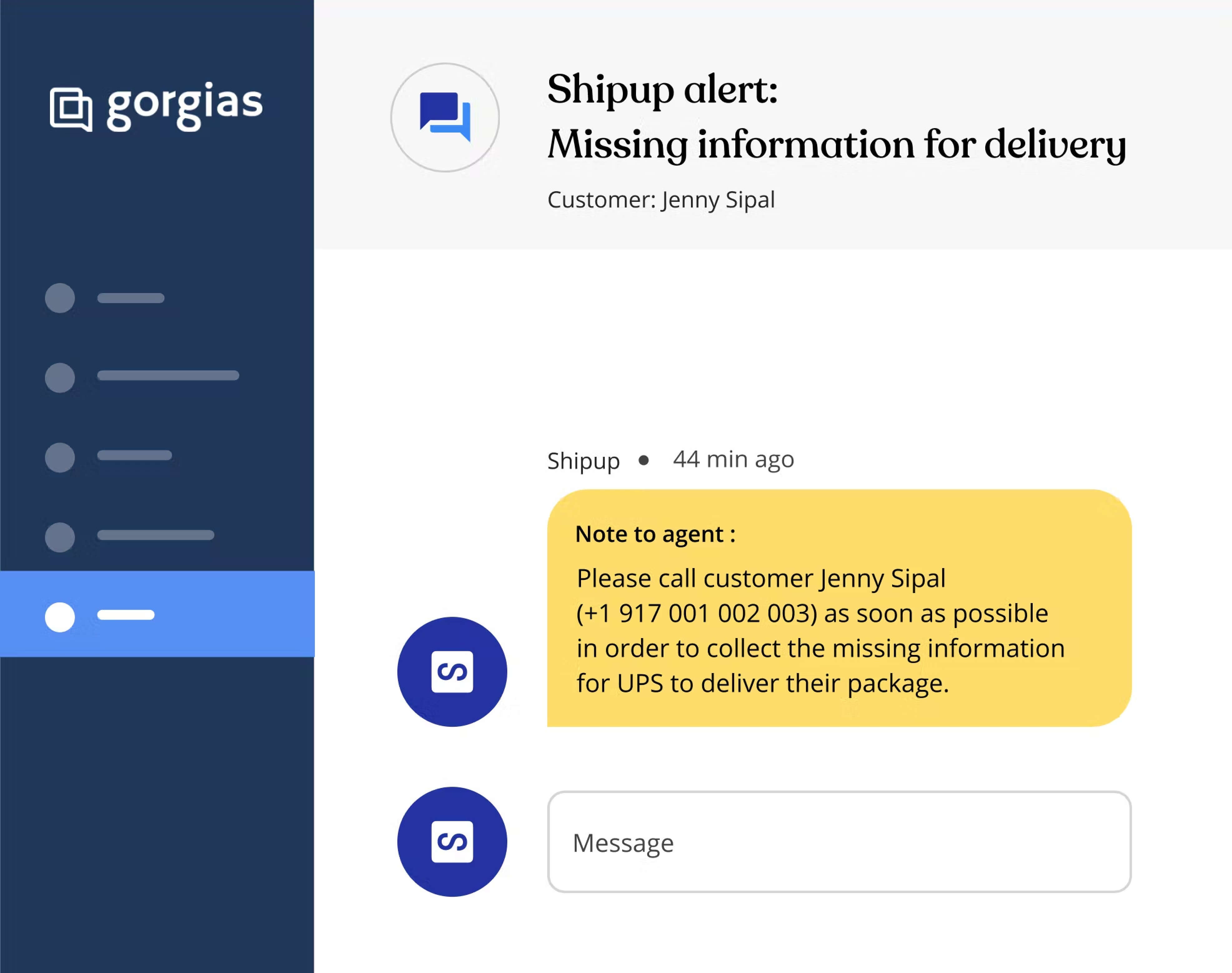 Order Tracking Example