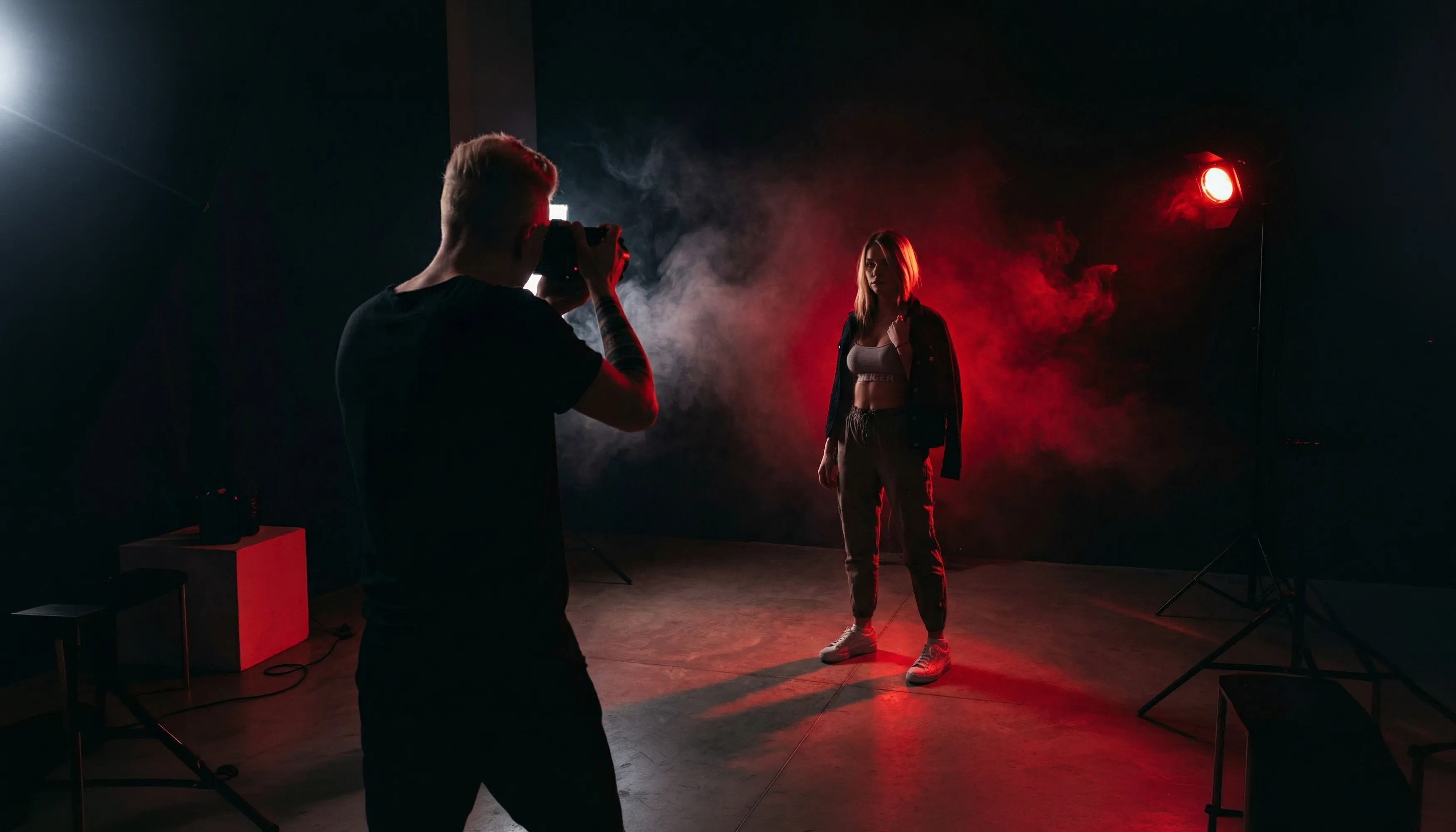 Fotoshooting im vibs.media Studio in Vaihingen an der Enz