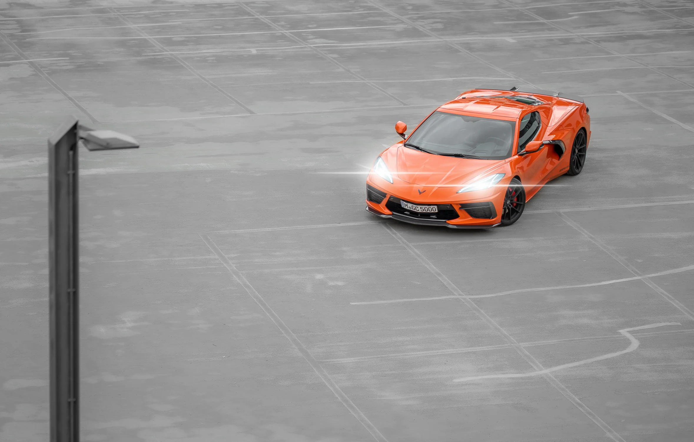 Making-of Corvette C8 Commercial für Geigercars – Drehimpression 11