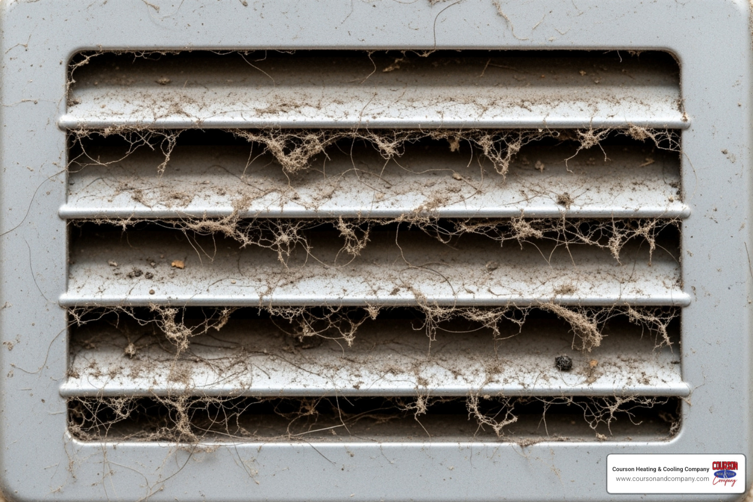 dusty air vent cover - duct cleaning brandon fl