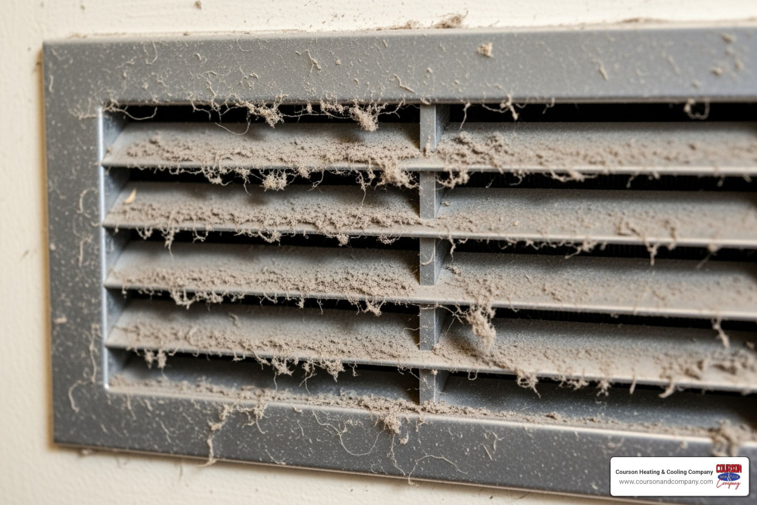 dusty air vent - air duct inspection riverview fl
