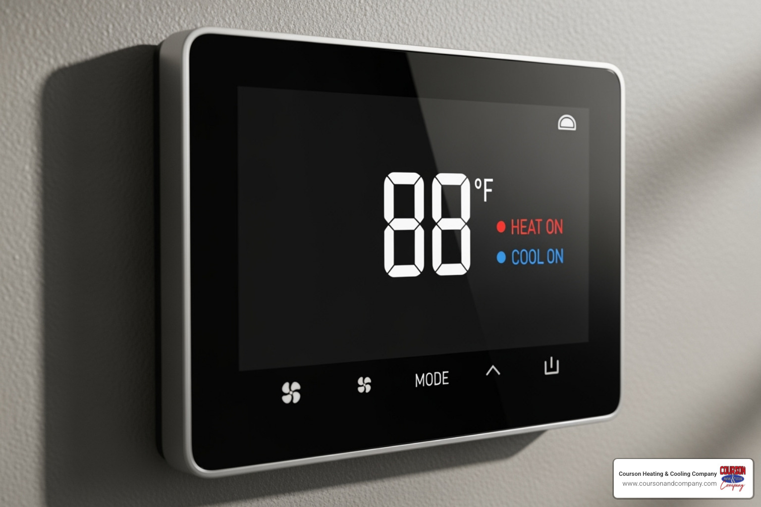 thermostat displaying an error or an unusually high temperature - heat pump diagnostics riverview fl