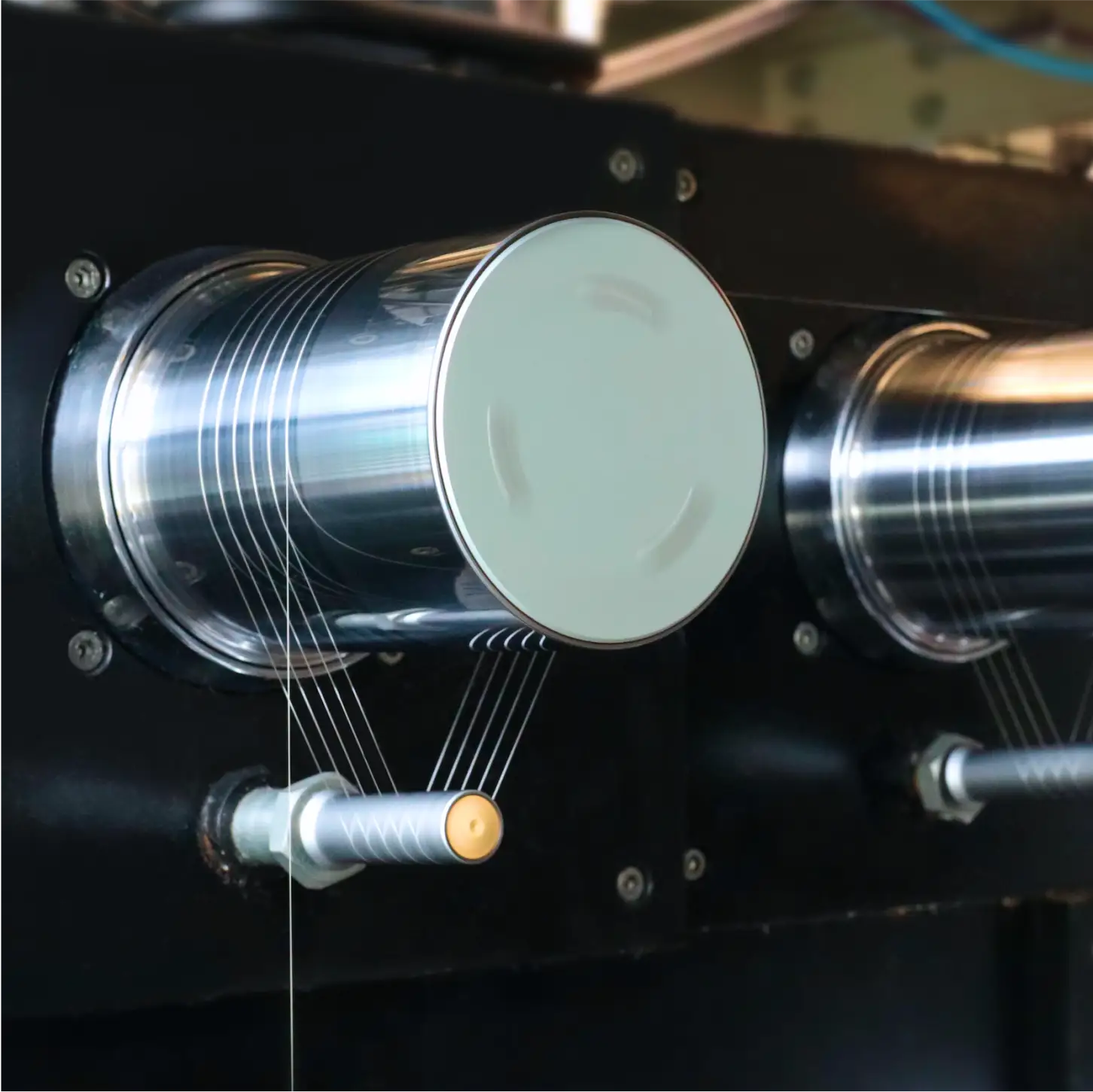 a close up of a machine