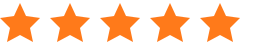 Five-star customer rating