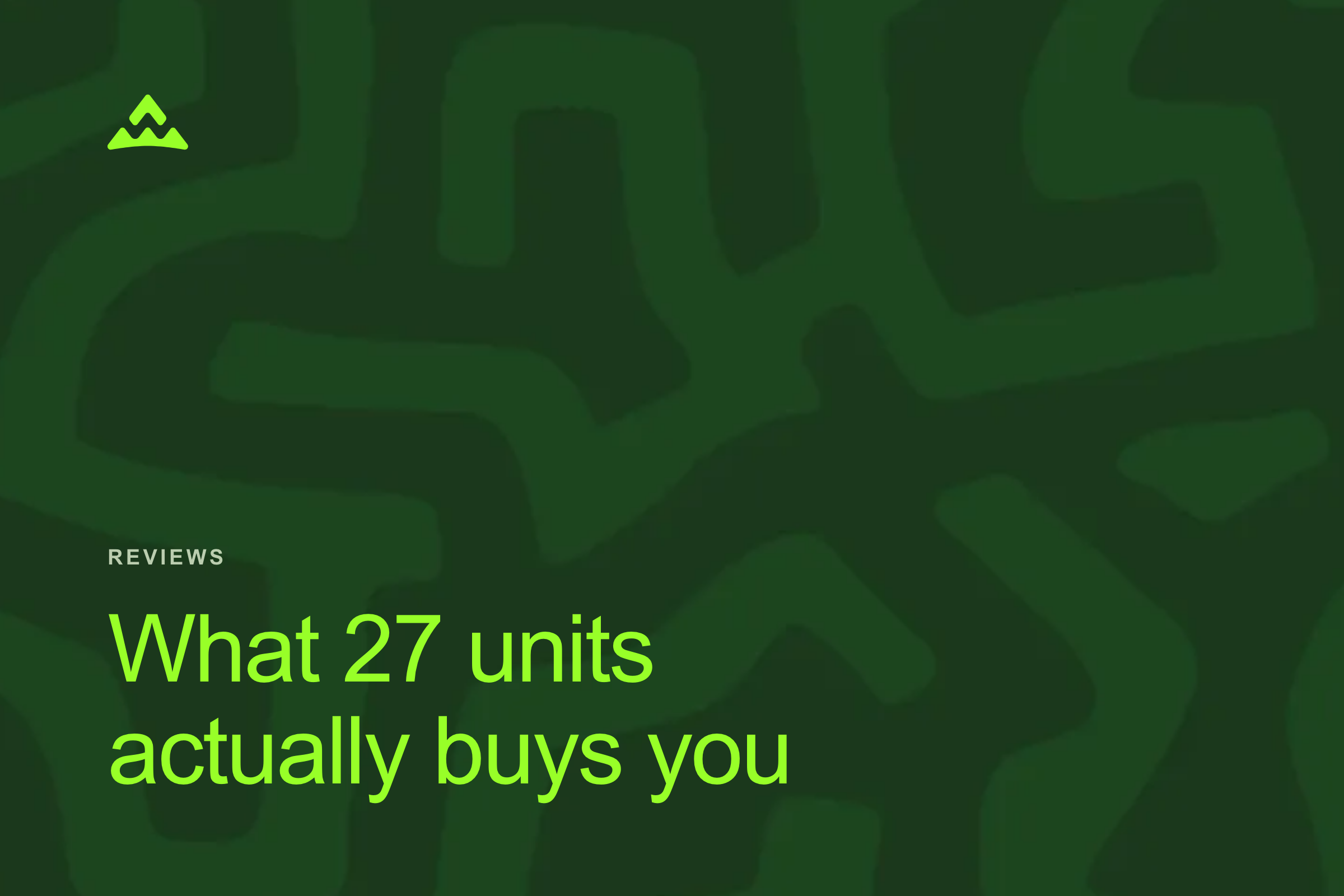 The Amazon Vine Program, Honestly: What 27 Units Actually Buys You