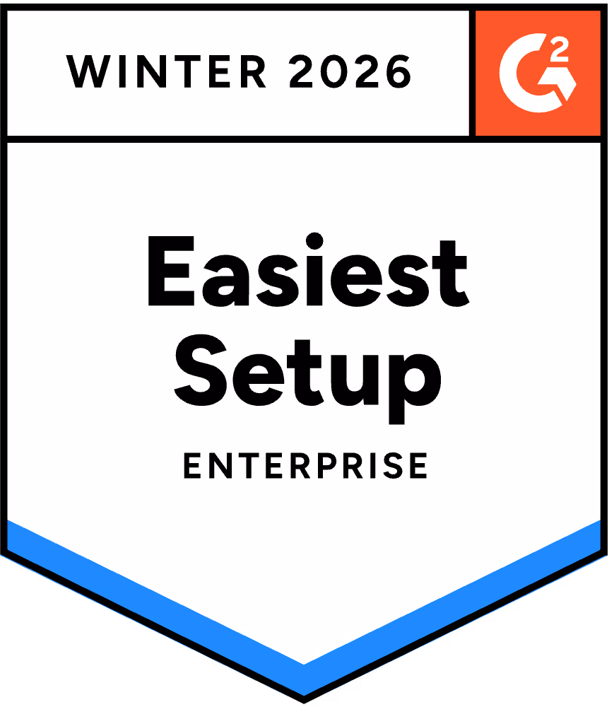 G2 Badge for Spring 2025 - Easiest to Use