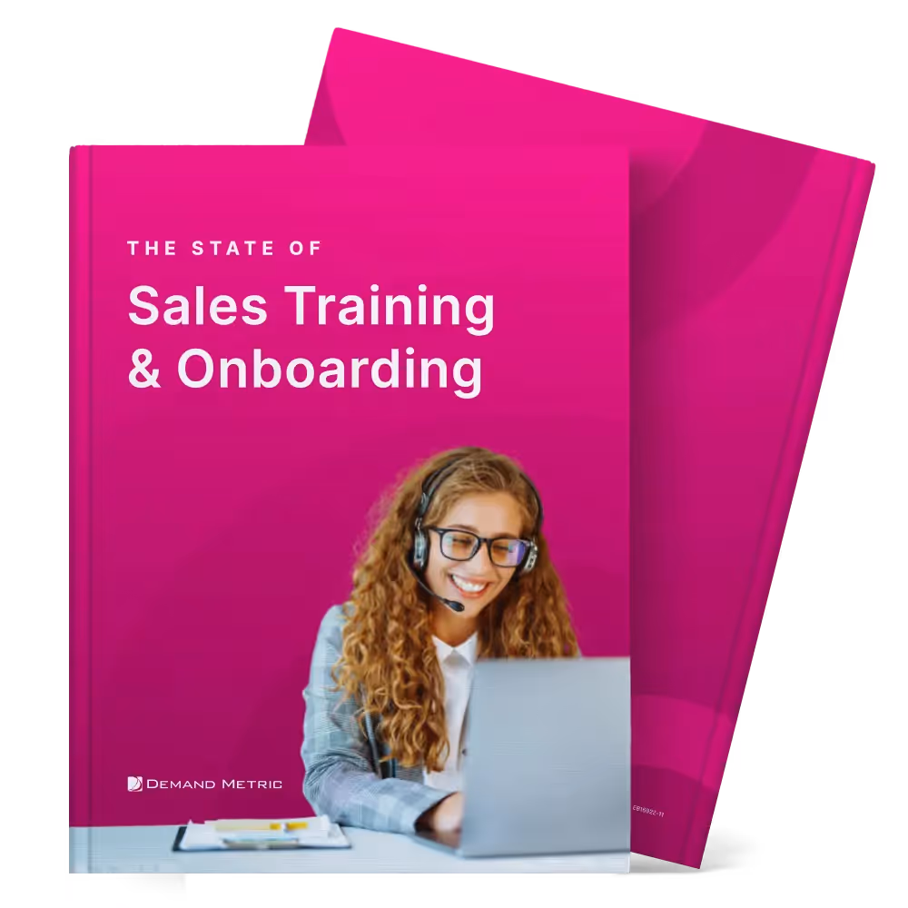 The State of Sales Training and Onboarding