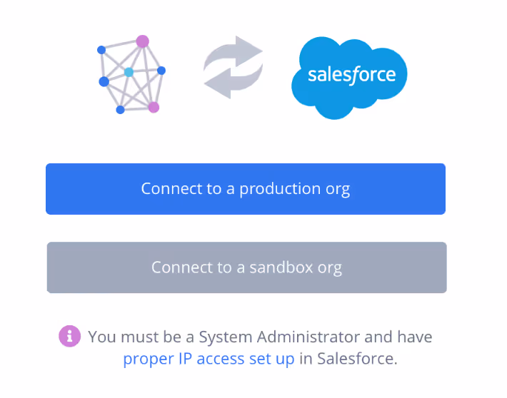One-click connect to Spekit and Salesforce