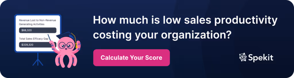 Calculate Low Sales Productivity